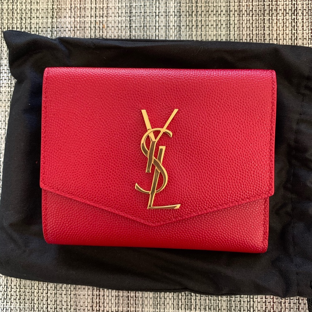 YSL Uptown compact wallet